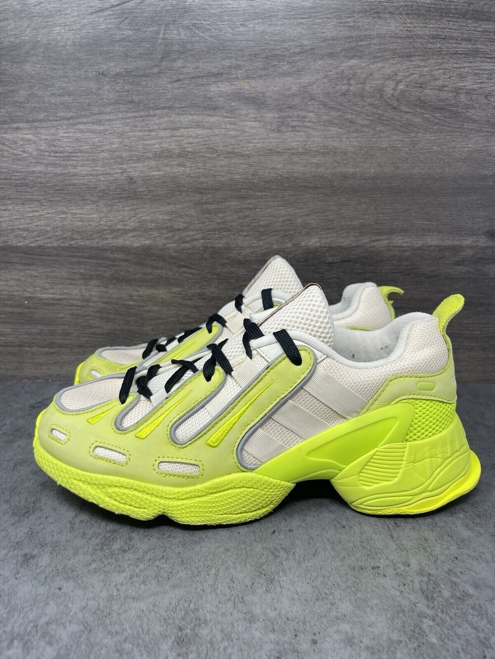 adidas EQT Gazelle Semi Solar Yellow Size 7.5 Mens Retro Sneakers EE5031